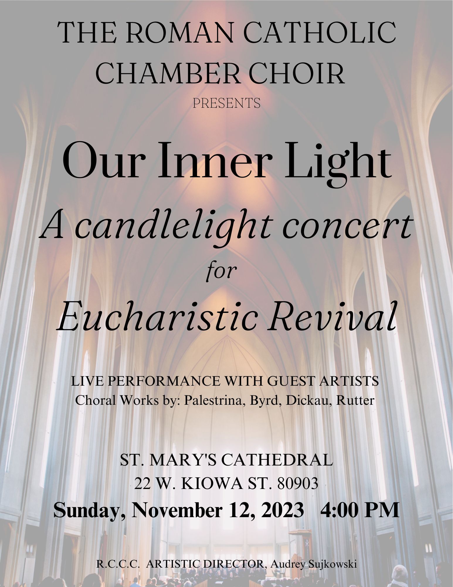 Our Inner Light - A Candlelight Concert for Eucharistic Revival